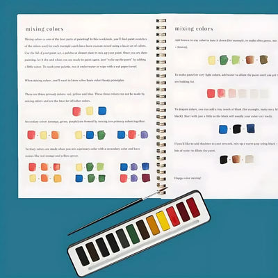 Aquazen™ kit d'aquarelle complet